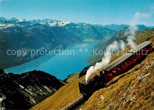 AK / Ansichtskarte  Bergbahn Brienz Rothorn Bahn Brienzersee Berner Alpen Bergbahn