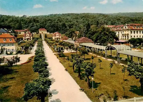 AK / Ansichtskarte  Bad_Brueckenau Blick zum Hotel Fuerstenhof Kurort im Naturpark Bayerische Rhoen Bad_Brueckenau