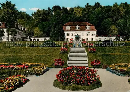 AK / Ansichtskarte  Bad_Brueckenau Hotel Fuerstenhof Kurpark Kurort im Naturpark Bayerische Rhoen Bad_Brueckenau