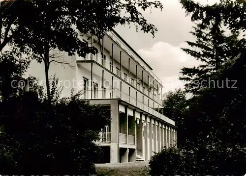 AK / Ansichtskarte  Bad_Brueckenau Biologisches Sanatorium Kurhaus Haus der Gesundheit Kurort im Naturpark Bayerische Rhoen Bad_Brueckenau