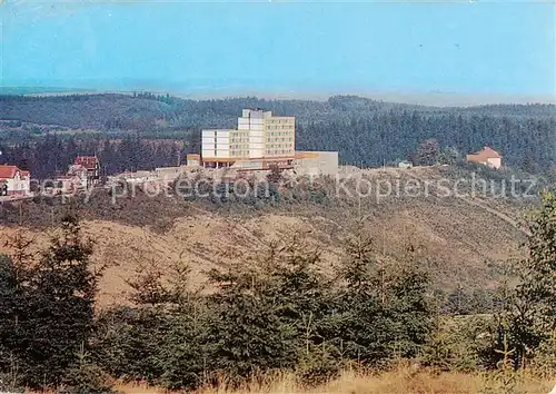 AK / Ansichtskarte  Bad_Finsterbergen Panorama Blick zum FDGB Erholungsheim Wilhelm Pieck Bad_Finsterbergen