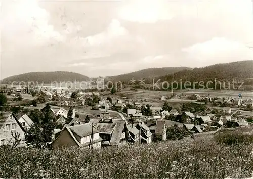 AK / Ansichtskarte  Bermbach_Schmalkalden Panorama Blick zum Knuellfeld Bermbach Schmalkalden