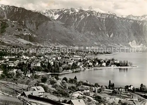 AK / Ansichtskarte  Vevey_VD Vue generale Vevey_VD