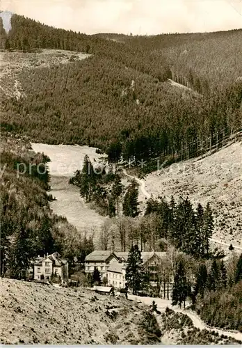 AK / Ansichtskarte  Friedrichroda Blick auf Waldschloesschen und Ernst Thaelmann Heim Friedrichroda