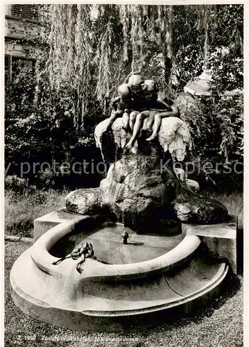 AK / Ansichtskarte  Wollishofen_ZH Maerchenbrunnen 