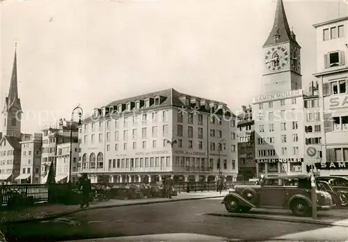 AK / Ansichtskarte  Zuerich_ZH Weinplatz Zuerich_ZH