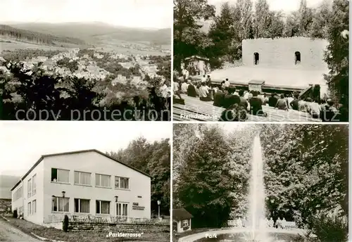 AK / Ansichtskarte  Fischbach_Eisenach Panorama Freilichtbuehne Parkterrassse Park Fischbach Eisenach