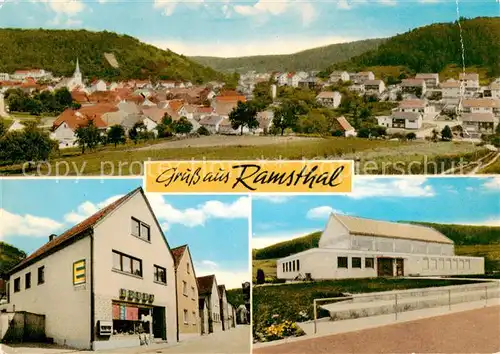 AK / Ansichtskarte 73842192 Ramsthal Panorama Gemischtwaren Staeblein Ramsthal