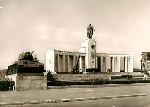 AK / Ansichtskarte  Tiergarten_Berlin Russisches Ehrenmal Tiergarten Berlin