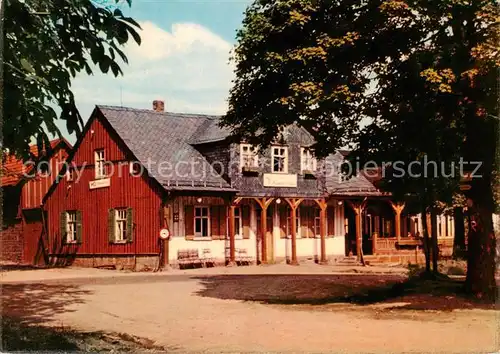 AK / Ansichtskarte  Friedrichroda Heuberghaus am Rennsteig Friedrichroda