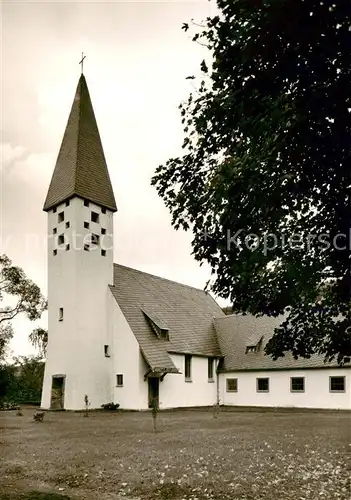 AK / Ansichtskarte  Bad_Brueckenau Ev luth Friedenskirche Bad_Brueckenau