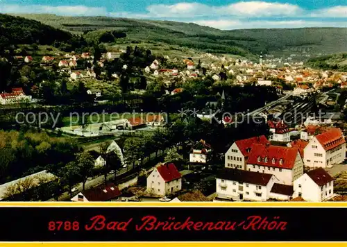 AK / Ansichtskarte  Bad_Brueckenau Panorama Bad_Brueckenau