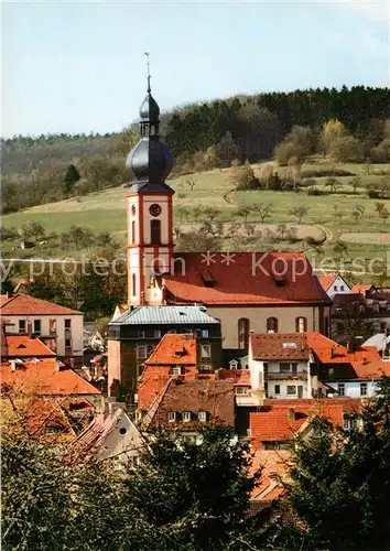 AK / Ansichtskarte  Bad_Brueckenau Kath Stadtpfarrkirche St Bartolomaeus Bad_Brueckenau