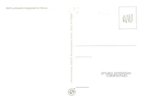 AK / Ansichtskarte  Harpstedt Kirche Schwanenteich Park Harpstedt