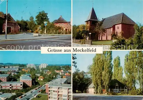 AK / Ansichtskarte  Meckelfeld Ortspartien Kirche  Meckelfeld