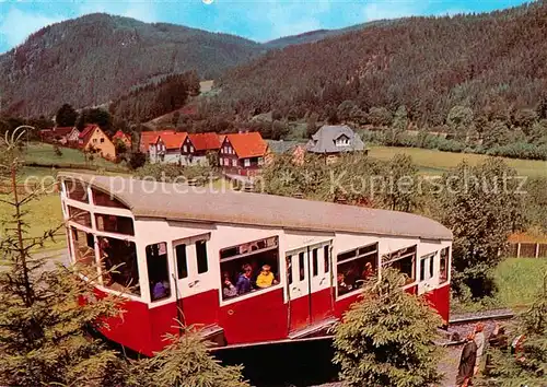 AK / Ansichtskarte Bergbahn Oberweissbacher Bergbahn Bergbahn