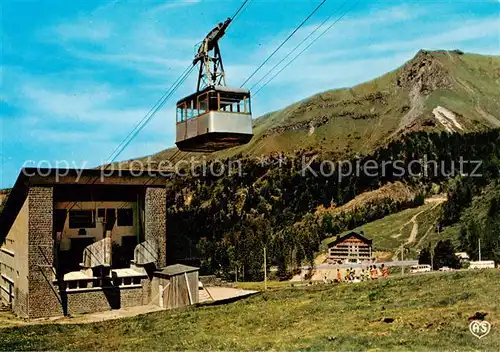 AK / Ansichtskarte Seilbahn_Cable Car_Telepherique Le Sancy Puy de Dome  