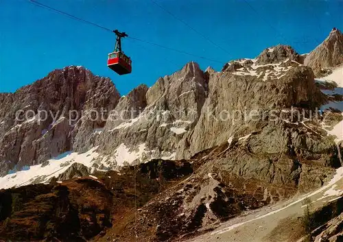 AK / Ansichtskarte Seilbahn_Cable Car_Telepherique Hunerkogel Dachstein  
