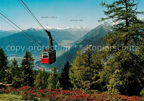 AK / Ansichtskarte Seilbahn_Cable Car_Telepherique Seilbahn Hirzer Hochplateau  