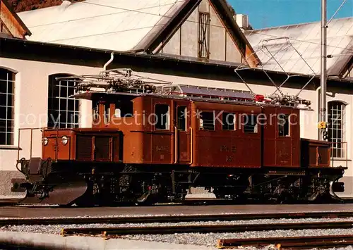 AK / Ansichtskarte Eisenbahn Rhaetische Bahn RhB Gueterzuglokomotive Ge 4 4 182 Eisenbahn