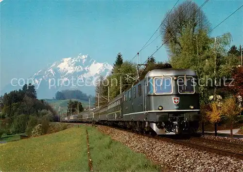 AK / Ansichtskarte Eisenbahn Schweizer Bundesbahn SBB 11602 Eisenbahn