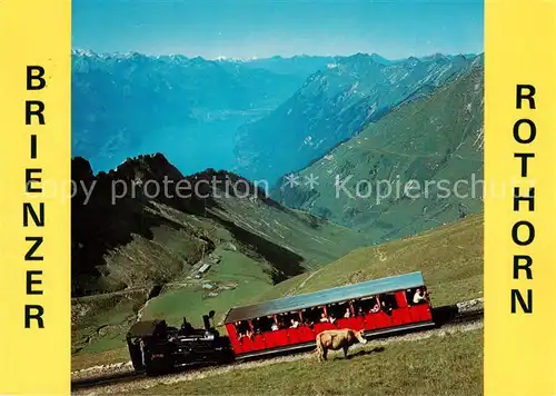 AK / Ansichtskarte Bergbahn Brienzer Rothorn Bahn Brienzersee Bergbahn
