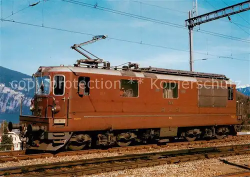 AK / Ansichtskarte Eisenbahn Berner Alpenbahn  BLS Lokomotive 193 Eisenbahn