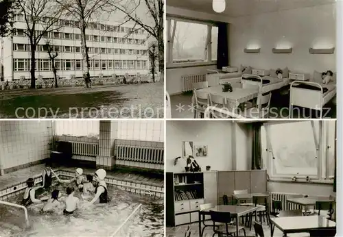 AK / Ansichtskarte Arnstadt_Ilm Kinderpflegeheim Marienstift Therapiebad Schlafraum Wohnraum Arnstadt_Ilm