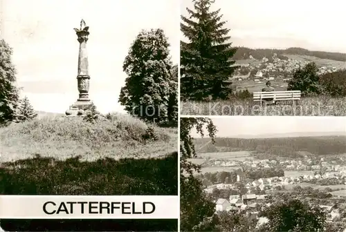 AK / Ansichtskarte Catterfeld Kandelaber Blick vom Kandelaber Teilansicht Catterfeld