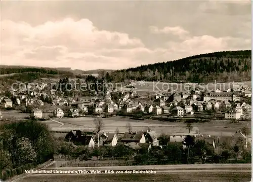 AK / Ansichtskarte Bad_Liebenstein Blick von der Reichshoehe Bad_Liebenstein