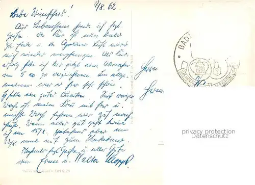 AK / Ansichtskarte Bad_Liebenstein Blick von der Reichshoehe Bad_Liebenstein