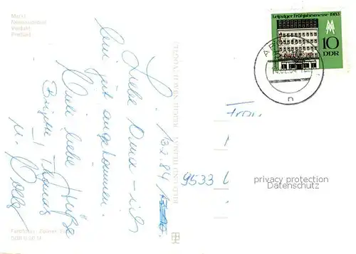 AK / Ansichtskarte Apolda Markt Neubaugebiet Viadukt Schwimmbad Apolda