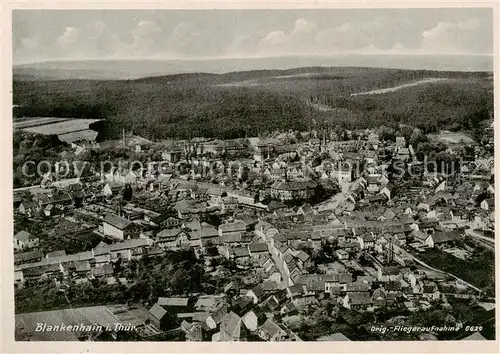 AK / Ansichtskarte Blankenhain_Thueringen Fliegeraufnahme Blankenhain_Thueringen