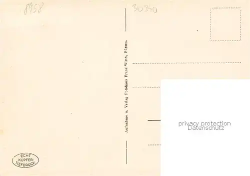 AK / Ansichtskarte Fuessen_Allgaeu Staedt Naturbaeder Fuessen Allgaeu