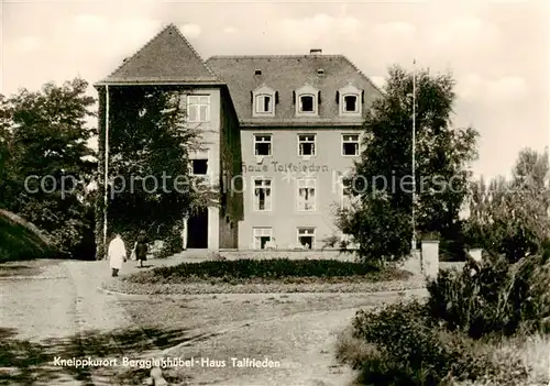 AK / Ansichtskarte Berggiesshuebel Haus Talfrieden Berggiesshuebel
