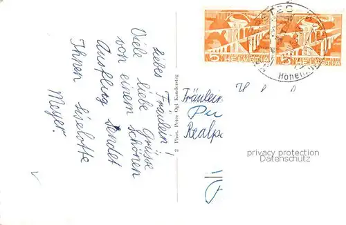 AK / Ansichtskarte Bluemlisalphorn_3671m_BE mit Morgenhorn und Weisse Frau 