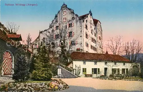 AK / Ansichtskarte Wildegg_AG Schloss Wildegg