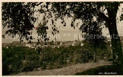 AK / Ansichtskarte Rorschach_Bodensee_SG Panorama 