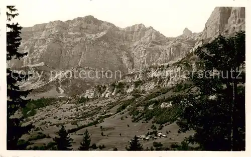 AK / Ansichtskarte Leukerbad_Loueche les Bains_VS Blick vom Leiternweg 