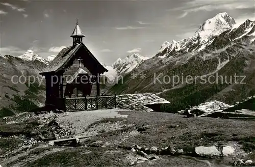 AK / Ansichtskarte Loetschental_VS Alp Faldum mit Breithorn und Bietschhorn 
