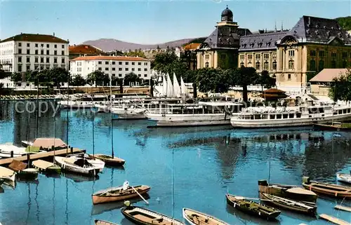 AK / Ansichtskarte Neuchatel_NE Le Port Neuchatel NE