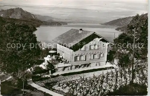 AK / Ansichtskarte Leissigen_Thunersee_BE Gasthof Pension Meilisalp 