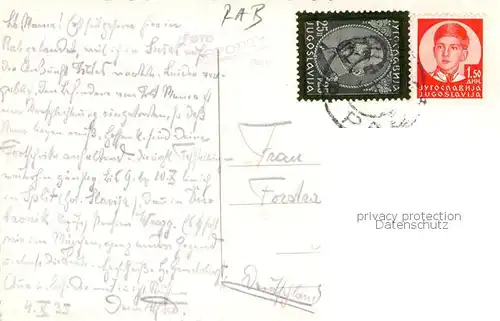 AK / Ansichtskarte Rab__Croatia Panorama 