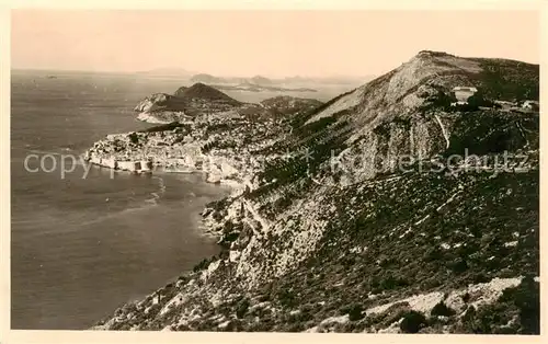 AK / Ansichtskarte Dubrovnik_Ragusa_Croatia Panorama 