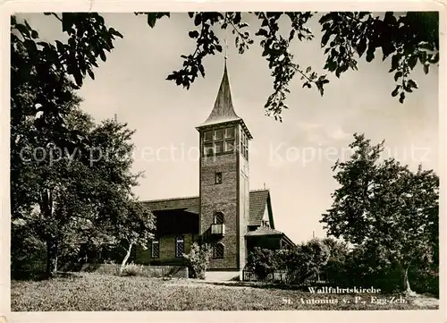 AK / Ansichtskarte Egg_ZH Wallfahrtskirche St Antonius Egg_ZH