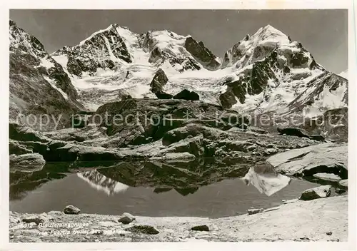 AK / Ansichtskarte Berninagruppe_GR Panorama 