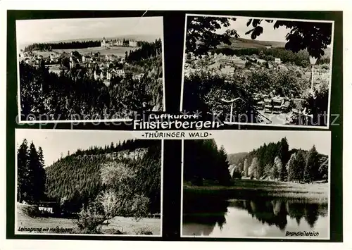 AK / Ansichtskarte  Finsterbergen_Bad Panorama Leinagrund Brandleiteteich Finsterbergen_Bad