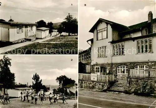 AK / Ansichtskarte  Bergern_Bad_Berka Betriebsferienlager Gaststaette Rauschenburg Bergern_Bad_Berka