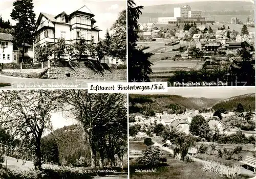 AK / Ansichtskarte  Finsterbergen_Bad VdN Kurheim Dr Theodor Neubauer Erholungsheim Wilhelm Pieck Hainfelsen Teilansicht Finsterbergen_Bad