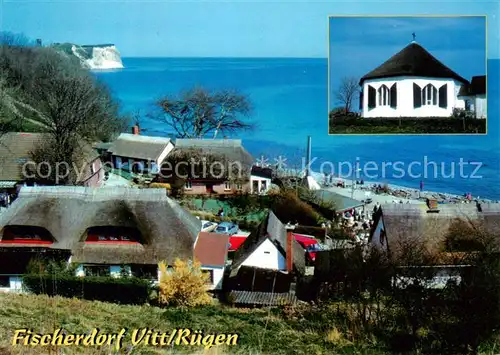 AK / Ansichtskarte  Vitt_Ruegen am Kap Arkona Panorama Vitt_Ruegen